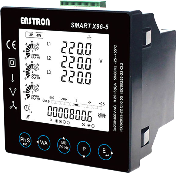 Smart KWh Meters, Power Quality Meters and Analysers