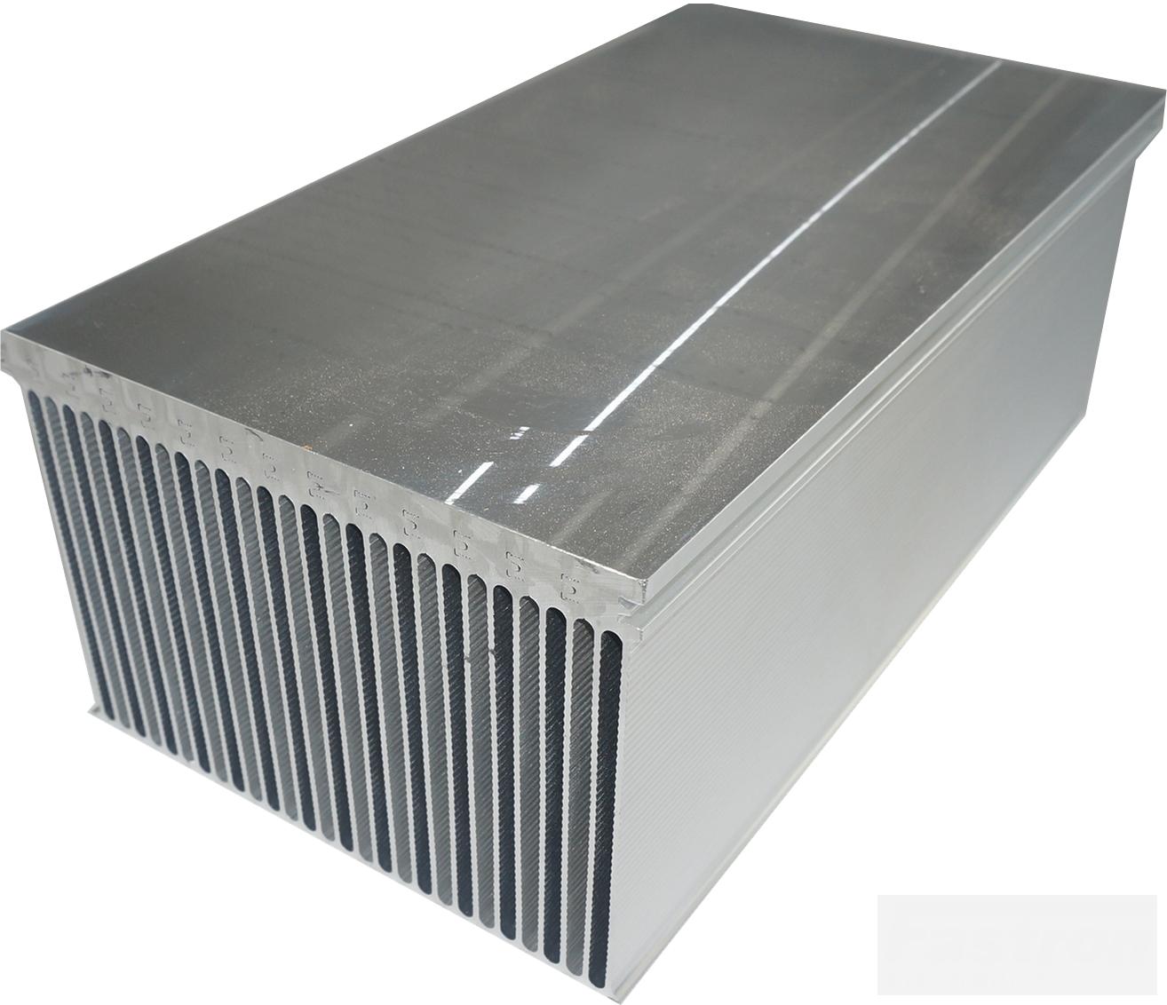 P6Y168/620FR, Heat Sink 116mm x 168mm Wide x 620mm Long Milled-Heatsink-Fastron Electronics-Fastron Electronics Store