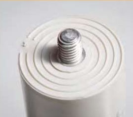 CMI4 804, 8uF, 30x56mm Motor Run Capacitor w/ M8 Mounting Stud -25 to 85 °C 10,000 hrs, 450VAC