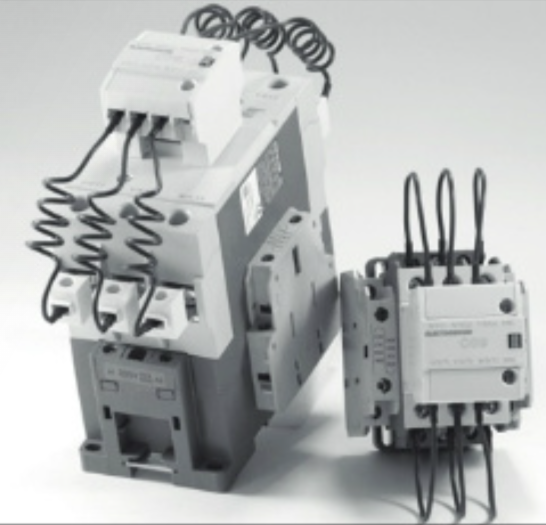 1301A.C09-25.0 + 1302A.C09-00.0, Capacitor Duty Contactor 240/480/600VAC @ 12.5, 25, 30 kVar, 200,000 Operations, AC-6B