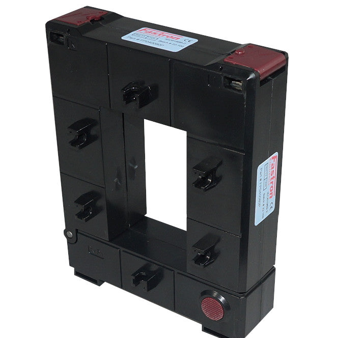 FP075080P, 750/5 Amp Split Core CT, Class 0.5 2.5VA Clip On AC Current Transformer, 50 x 80mm Aperture, Dimension 145 x 159 x 37mm