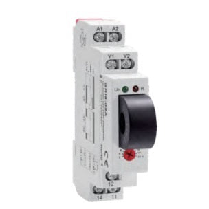 FRI8-05/B, Current Monitoring Relay AC/DC 2-20 Amp, Adjustable Range, 8mm Aperture, Universal 24-240VAC 24VDC