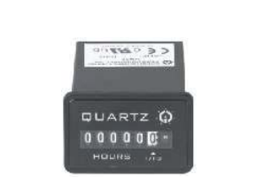 LD12F1 10-80VDC, Hours Run Meter 10-80VAC, 37x24mm Panel Mount
