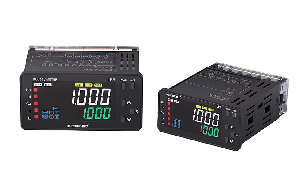 LP3-5A3RN, 96x48mm Frequncy/RPM Counter 0.1-50kHz, 0-1VDC / 4.5-24VDC Pulse Input, 85-265VAC supply
