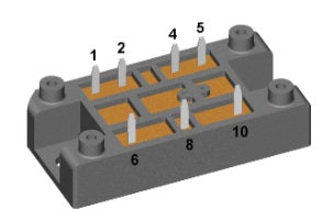 VUE50-12NO1, 3 Phase Bridge Rectifier using Fast Recovery Epitaxial Diode, Low Loss and Soft Recovery, 50 Amp 1200V, trr = 50ns