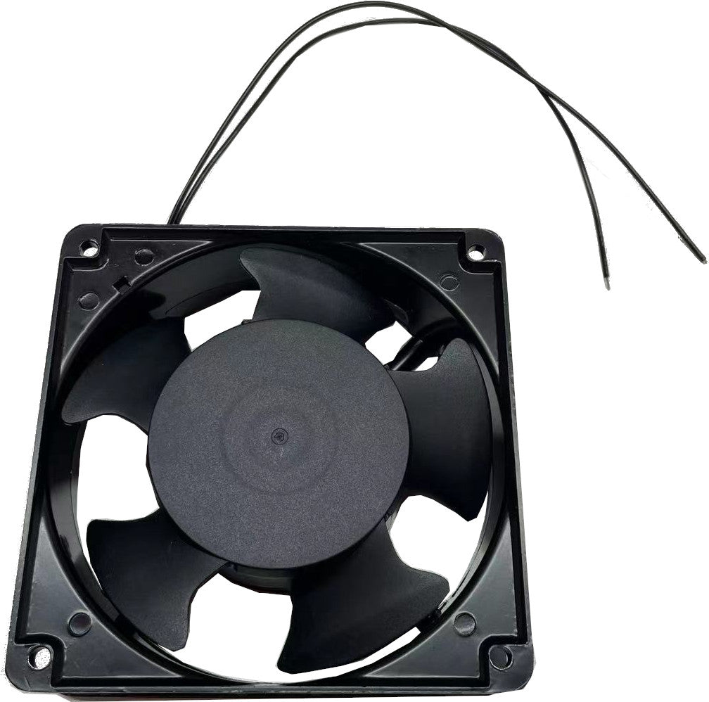 XY12038HBL 230VAC, AC FAN 120mm sq X 38mm 230V, 32 Watts, 94CFM, 2600-3000RPM Ball bearing, CE Approved