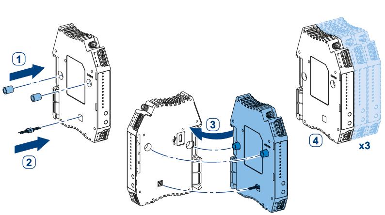 AI-P1A, Multi Stacking Connector for AI-PMUL-Rogowski Coil-LEM International SA-Fastron Electronics Store