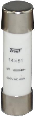 NBR-CH14/UQ/50A/690V, gR Semiconductor Fuse, 50 Amp, 51x14mm
