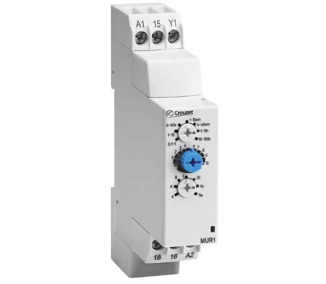 88827185 Timer Chronos2 MXR1 Multifunction, 20-30VDC, 20-264VAC, 17.5mm