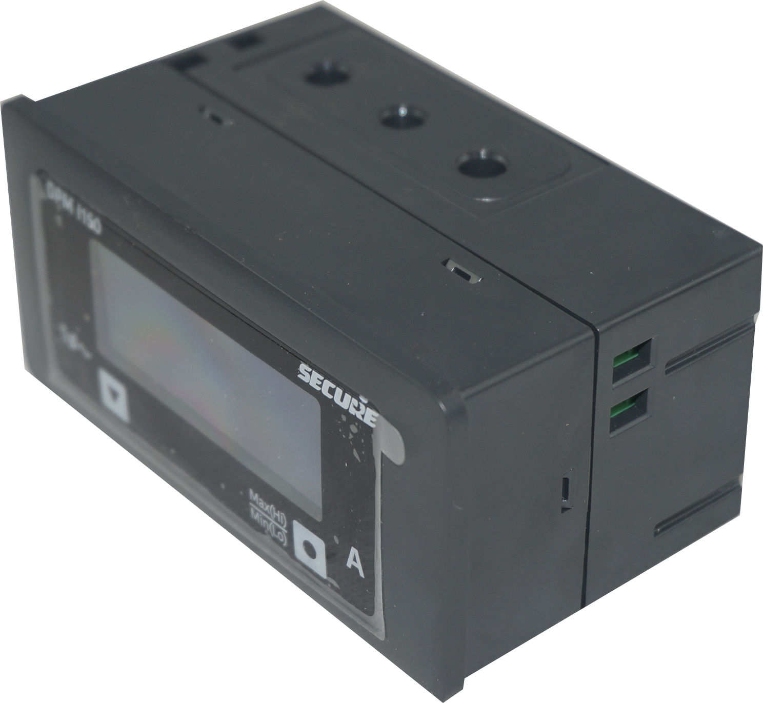 DPM48V150-2, 48mm x 96mm LCD Digital Voltmeter, 57.5-250VAC Input, 0.5% Accuracy, 40 to 300VAC/DC Supply, IP54 (Optional IP65)