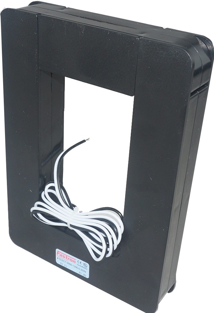 FESCT-3000-1250-100mV, 1250Amp 100mV Class 1 Measurement Split Core CT's, 1M Flying Leads, HY2.0 Connection, 76x127mm Aperture