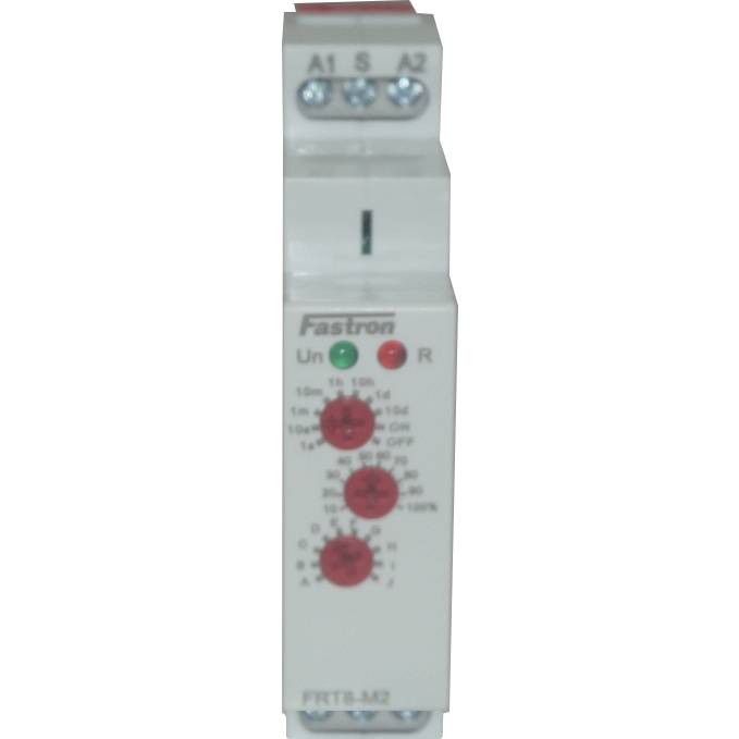 FRT8-N2/W240, Multifunction Timer with Extended Functions 12-240 V AC/DC, 0.1s - 10 Days, 2 x SPDT 16 Amp