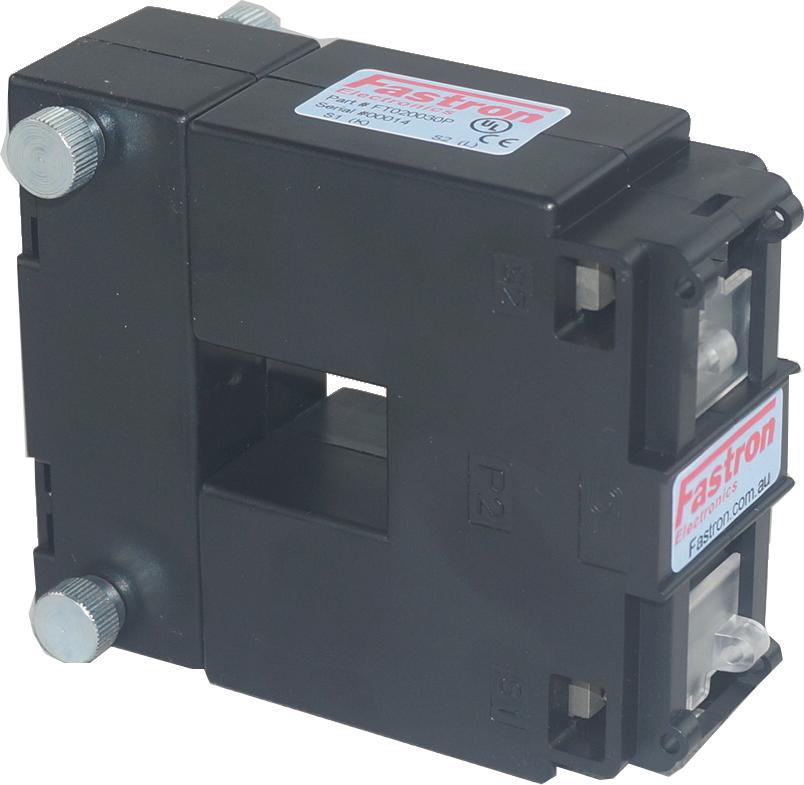 FT010030P, 100/5 Amp Split Core CT, Class 0.5 1.5VA AC Current Transformer, 20 x 30mm Aperture, Dimension 90 x 40 x 110mm-Split Core AC Current Transformer-Fastron Electronics-Fastron Electronics Store