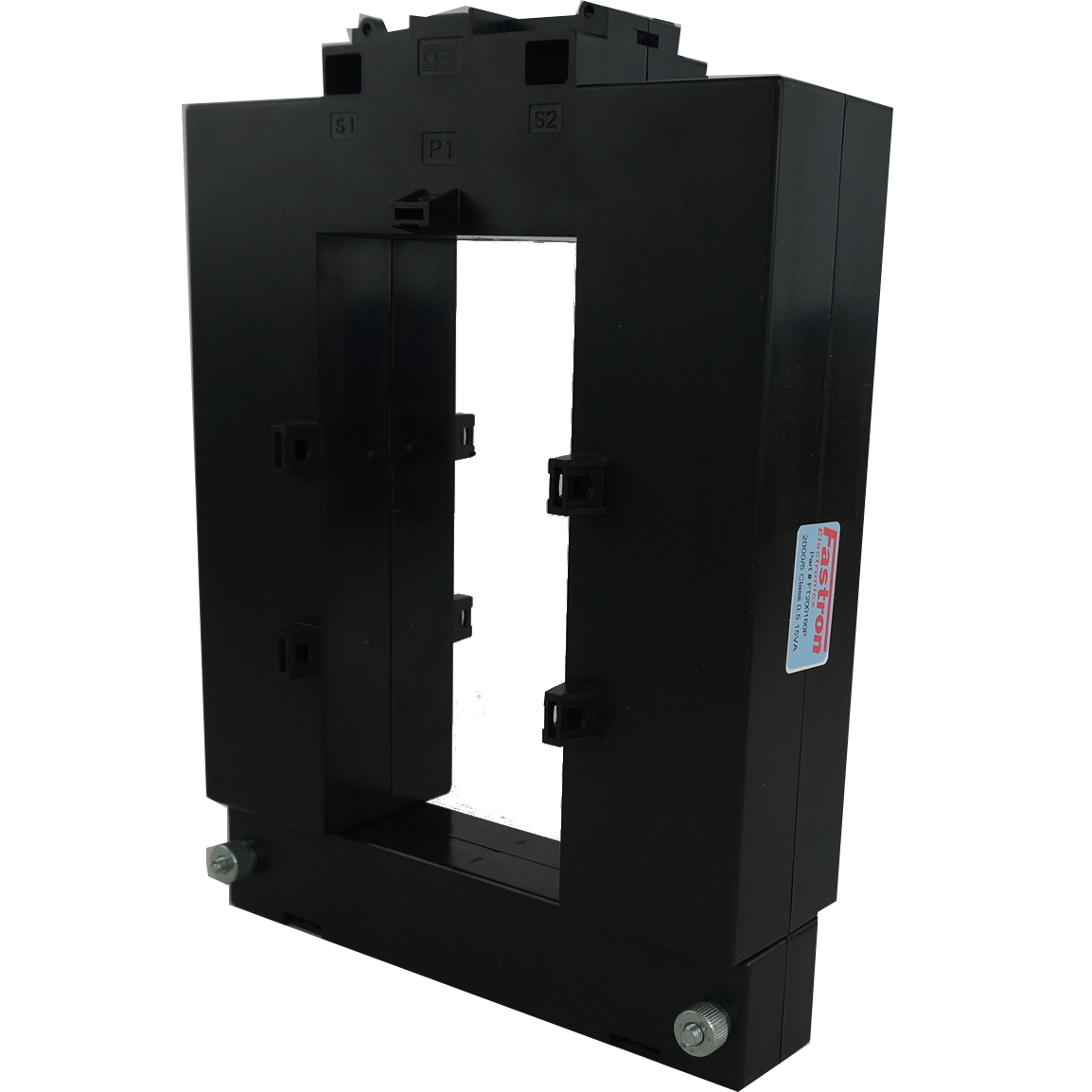 FT400160P, 4000/5 Amp Split Core CT, Class 0.5 15VA, 80 x 160mm Aperture, Dimensions 185 x 53 x 248mm