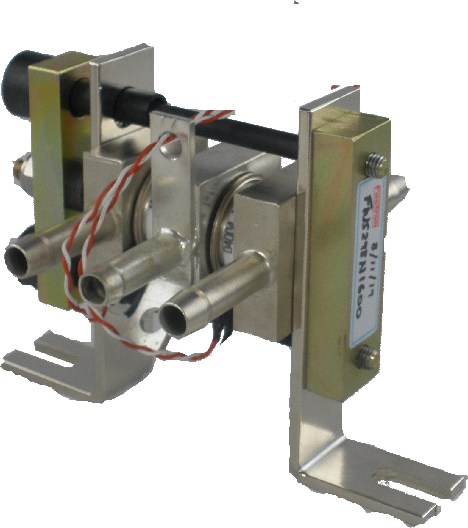 FWS298N1600 AC Switch, Water Cooled, Standard Water Cooler, 1600VAC, 2000Amp RMS Continous, 12mm x 13.7mm Nipples-Water Cooled Assembly-Fastron Electronics-Fastron Electronics Store