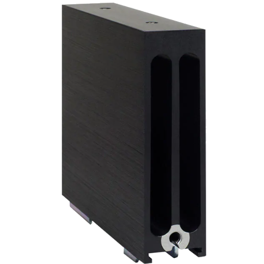 HS259DR, Panel and DIN Rail Mount Heatsink, 25 Amp @ 40 Deg C (with Nova 50 Amp SSR), L:81mm x W:22.5mm x D:80mm, 2.5°C/W