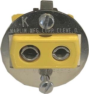 Temperature Sensor Socket Round Fitting for use with Thermocouple 220 Deg C Max-Temperature Sensor Accessories-Fastron Electronics-Fastron Electronics Store
