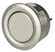 3-109-081, MCS 16, Metal Switch 16mm Short Stroke, 125mA @ 4-48VDC, 1 Million Ops, Pin Terminals, Au Contact material, OFF - (ON), IP67