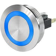 3-108-977, MSM30 30mm, Pushbutton Switch Metal with Blue Point Illumination, 100mA @ 30VDC, 5-48VDCVDC Illumination Supply, 0.2 Million Ops-Disconnect Switch-Schurter-Fastron Electronics Store