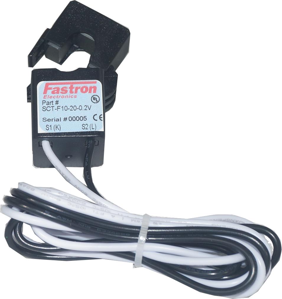 SCT-F10-50-0.2V, 200mV, 50Amp measurement Split Core CT's Class 1-Split Core AC Current Transformer-Fastron Electronics-Fastron Electronics Store