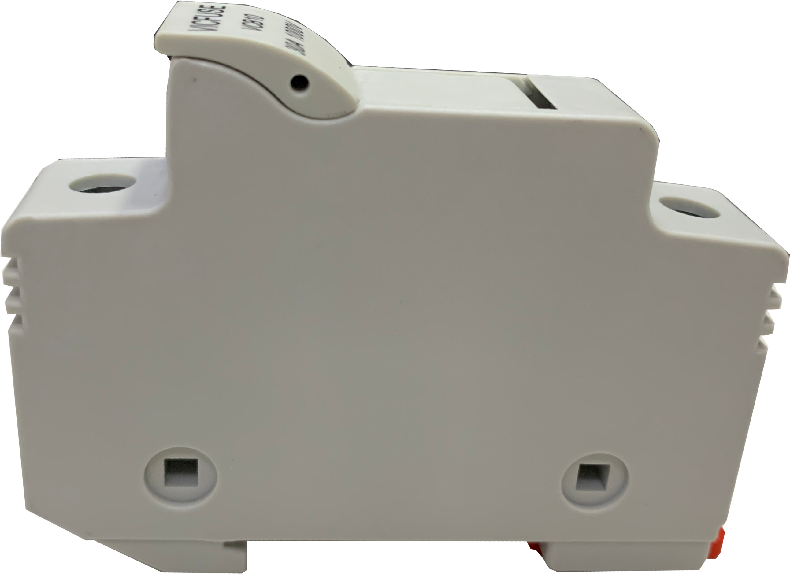 VCB10-30 1P, DIN Rail Mount Fuse Holder Single Pole for 10.3 x 38mm, 1000VDC Solar gPV Fuse