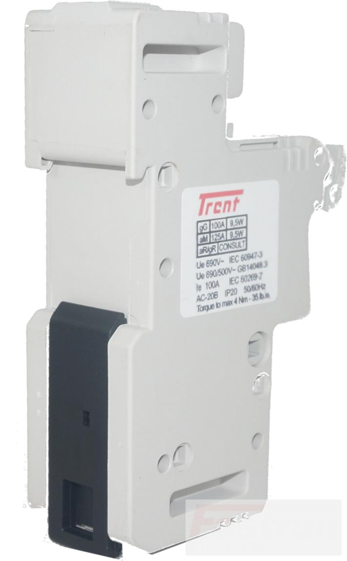 RT18-125L, Quick Release Fuse Holder/Cartridge for 25 to 125 Amp 22 x 58mm Fuse Links-gR Semiconductor Fuse Holder-Trent-Fastron Electronics Store