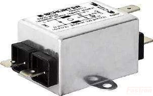 5500.2046, 1 Stage EMC (RFI) Line Filter, FMW2.55.10/5, 250VAC, 10 Amp, Very High Symmetrical Attenuation