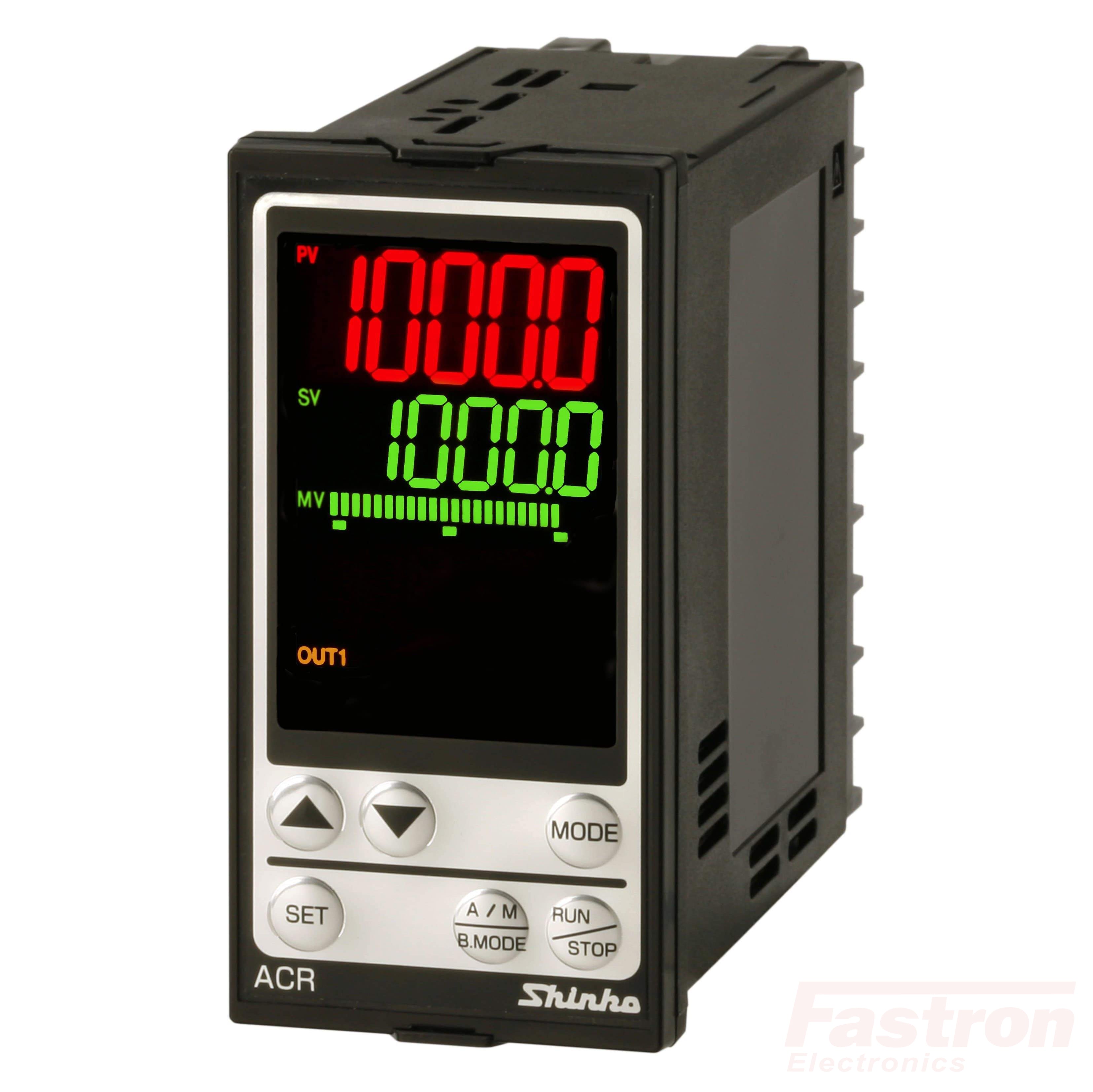 ACR13AR/M EA1 Temp Controller, 48x96mm, 100-240VAC,Relay output, External Setting