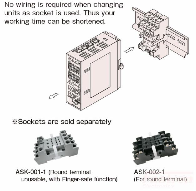 Shinko Technos Co Ltd Shinko Accessories ASK-001-1 Touch proof Y Terminal WCL Base FE-ASK-001-1