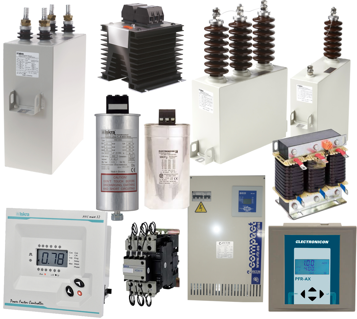 KVAR Comparison of Single Phase PFC Capacitors in Delta or in series