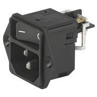 IEC Inlets and Sockets with integrated switch