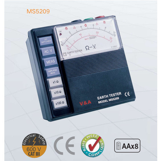 Insulation & Earth Resistance Testers