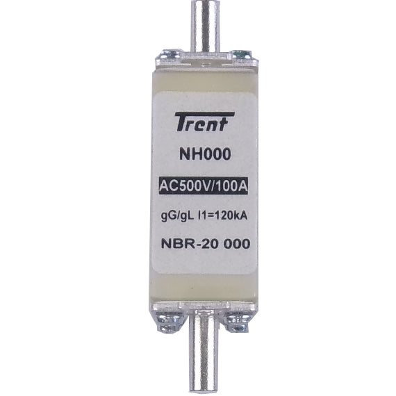 NBR-20 000 13-32A-500V-120kA-NH000, Semiconductor Type gG/gL Fuse, 32 Amp, 120kA, 500VAC, NH000, 78 x 46 x 20.5mm