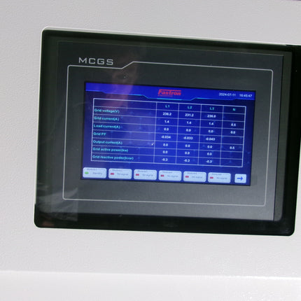 Fast ONE Complete AHF 100A-400V, Active Harmonic Filter, 3 Phase 4 Wire, 100/70Kvar Amp 400VAC 50Hz, INCLUDES 7 INCH HMI ON PANEL, INTERNAL MOUNTED 4.3 INCH TOP MOUNTED HMI, Rated for 45 Deg C Operation 90 Amp @ 55 Deg C 1200 x 680 x 430mm, IP55