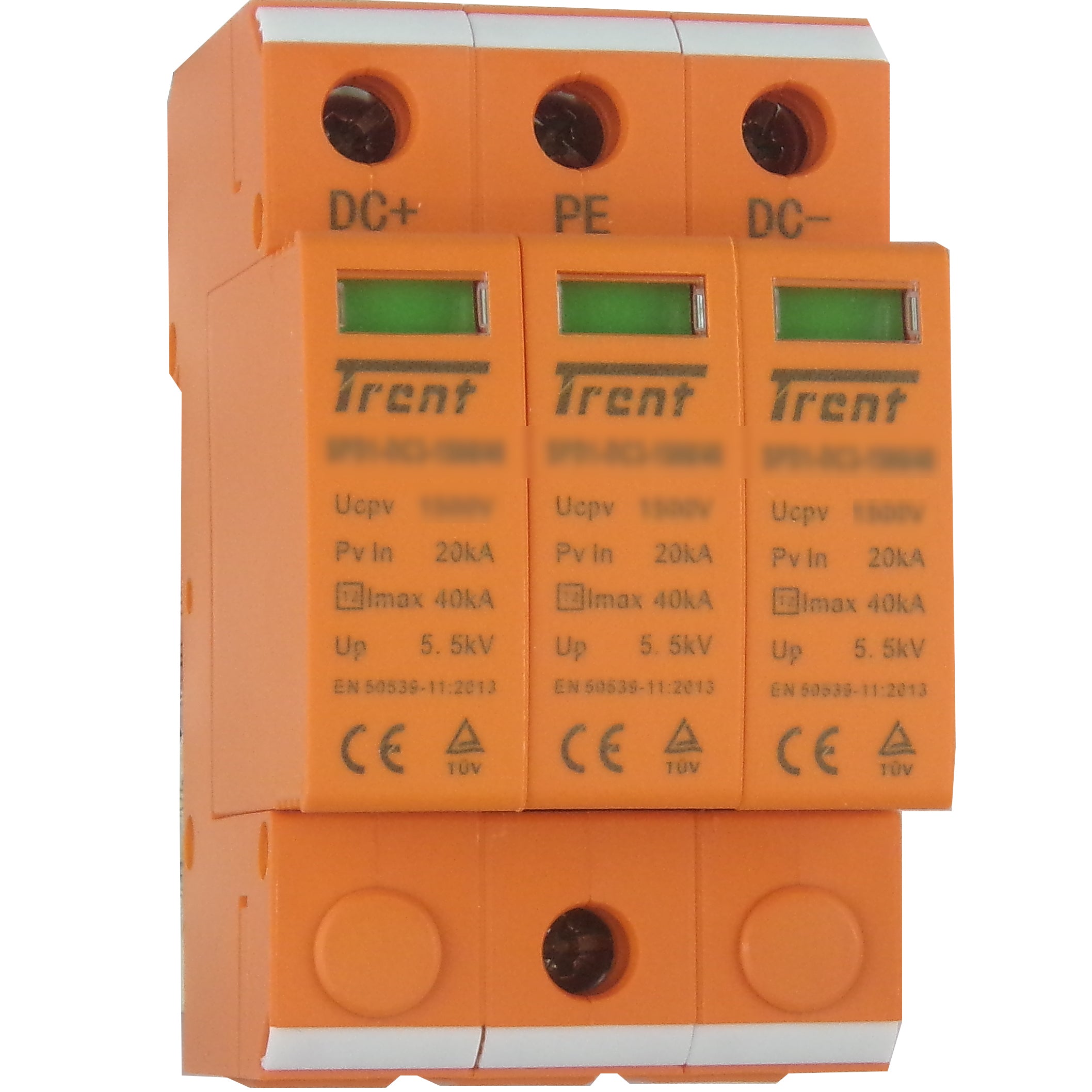 SPD1-DC/3-1000/40, 1000VDC Surge Protection Device for Photovoltaic Systems, Type 2 40kA