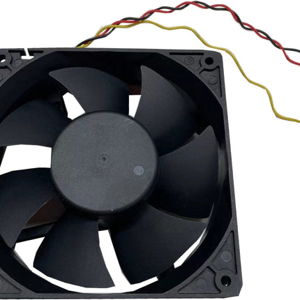XY12038B 48VDC, Cooling Fan, Axial, 48VDC 120x120x38mm, 6 Watt, 94CFM, 2600-3000RPM, Ball bearing with Frequency Generator Signal (FG)