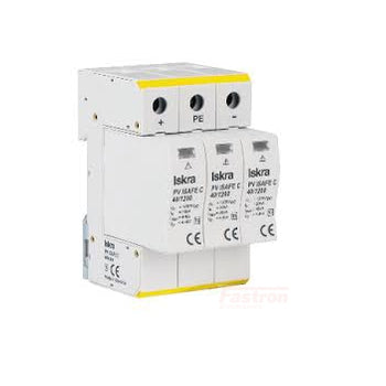 ISPRO C 80/275 (2+0), Class II / Type 2 / C, Modular Surge Protection Device (SPD) 2 Pole 40kA, 275VAC, DIN Rail Mount. For Sub Distribution Boards