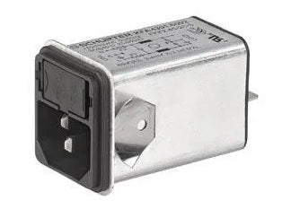 4301.6004, IEC Appliance Inlet C14/M with 1 Stage EMC (RFI), Line Switch 2 Pole, Line Switch 2 Pole KFA Series, 6 Amp