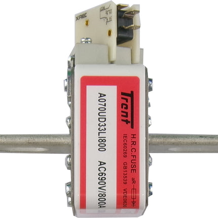 NBR-A070UD33LI900, Semiconductor Fuse, 900 Amp, 690VAC, Size 33 Type KI, 200kA with Indicator and Microswitch