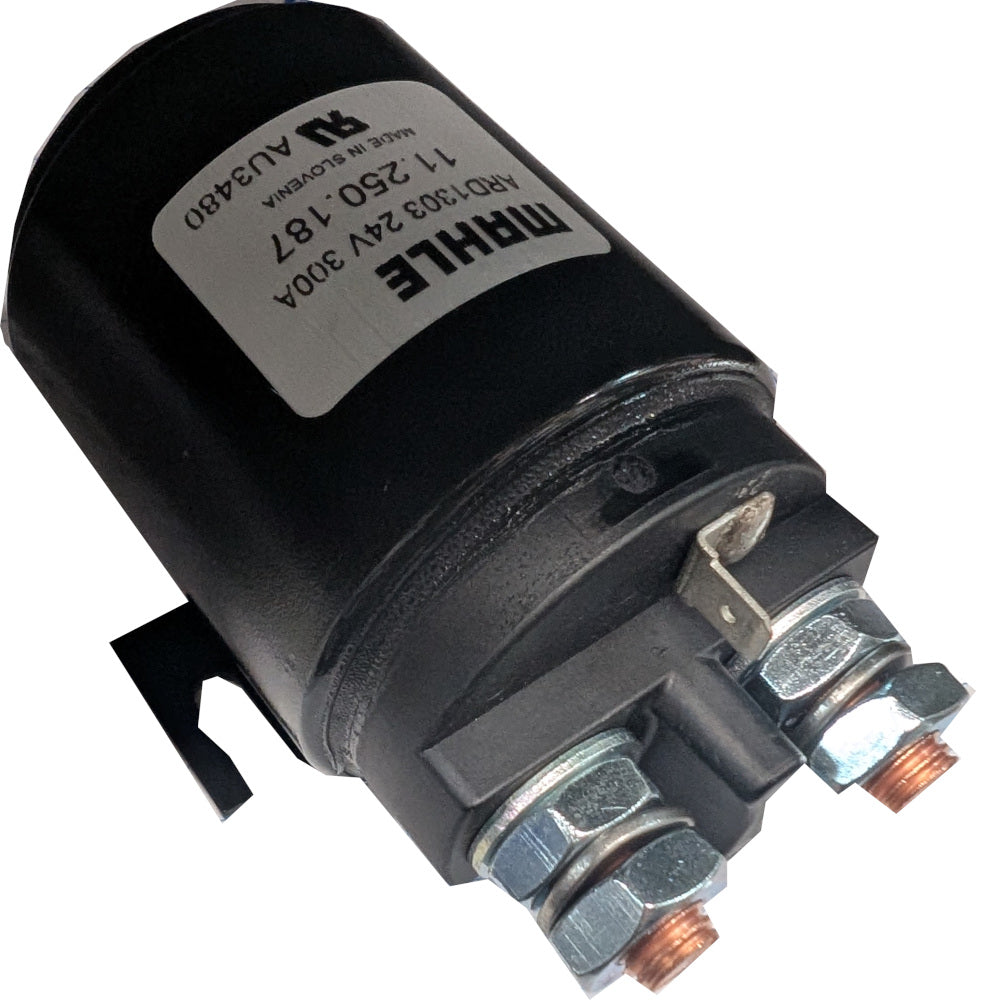 11.250.187 ARD1303(M) MAHLE Solenoid for Starter Motor, 24VDC, 300 Amp