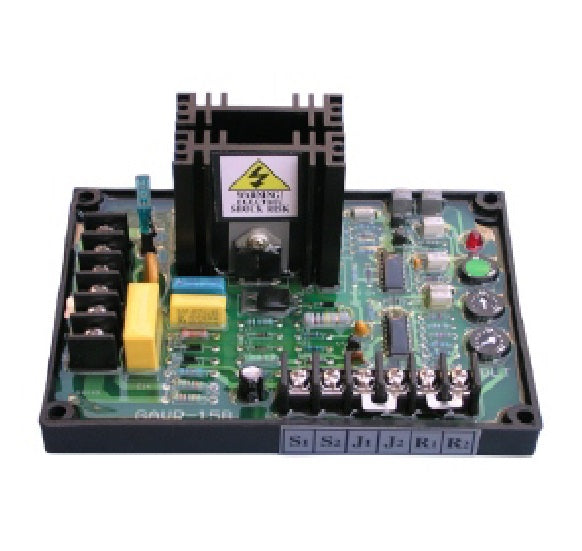 GAVR-15A, Automatic Voltage Regulator (AVR), Universal 15 Amp 1/2 Wave Self Excited DIP Switch Programmable 220/400VAC