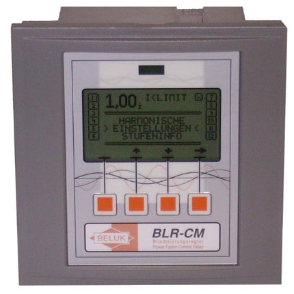 BLR-CM06R (3ACM06R-BEL-O), Power Factor Regulator, 6 Step, 1 Phase Measurement, 3 Phase Control, 50-530V 50/60HZ (OBSOLETE 2025)
