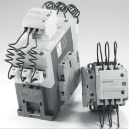 1301A.C09-12.5 + 1302A.C09-00.0, Capacitor Duty Contactor 240/480/600VAC @ 6, 12, 15 kVar, 200,000 Operations, AC-6B
