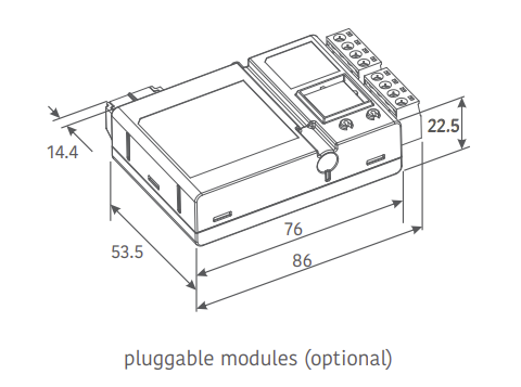 E500M-2012, Configurable Pulse Input Output Module for Secure, Elite 500 Series