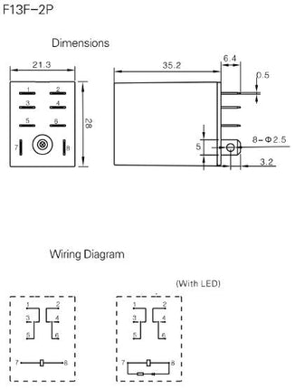 F157FT-1PL 12A 240VAC, Relay, 1 x SPDT 12 Amp, 250VAC/30VDC Load, 240VAC Coil, Socket or PCB Mount-Relay-Fastron Electronics-Fastron Electronics Store