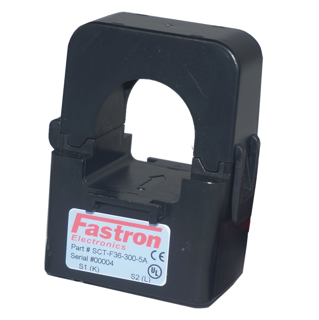 FATL300D420T, AC Current Transducer, 300Amp Measurement, 36mm Split Core, 4-20mA Average RMS Output, Accuracy = 1%, Terminal Version