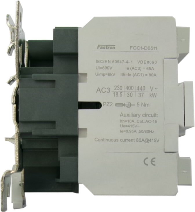FGC1-F330-230VAC, AC Contactor, 240VAC Control Voltage, 3 Pole NO, Nominal Current = 330 Amps(AC-3) @ 240/400/500/690V