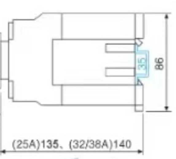 FGP1-D3210-24VDC, AC Contactor, 24VDC Control Voltage, 3 Pole + 1 x NO, Nominal Current = 32 Amps(AC-3) @ 240/400/500/690V