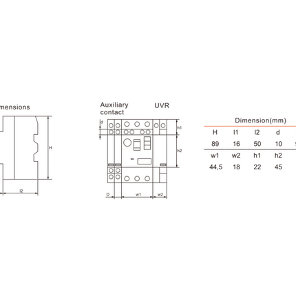 FGV2-M20, Motor Protection Switch, 3 Phase, 690VAC, 13 - 18 Amp Setting Range, Thermal and Magnetic Release