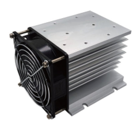 FHS-D110, SSR Heatsink, for single or 3 Phase SSR, 0.8 DegC/Watt, 110mm x 106 x 96mm, Panel Mount